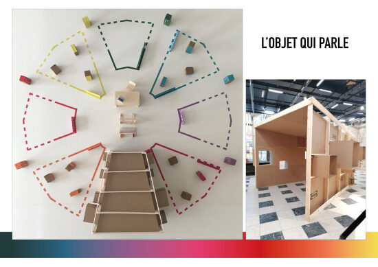 Projet de réalisation d'une exposition sur une collection d'objet de design industriel / Master II 2020-2021
